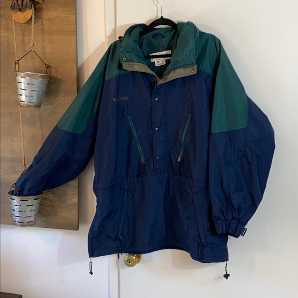 COLUMBIA Mens pullover windbreaker XL